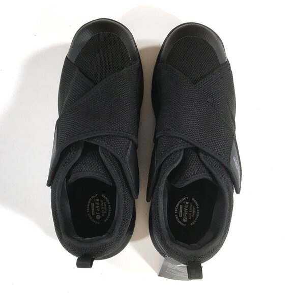 Fitville Marca Strap Diabetic Shoes Mens Size 14 W Wide Black main image 9
